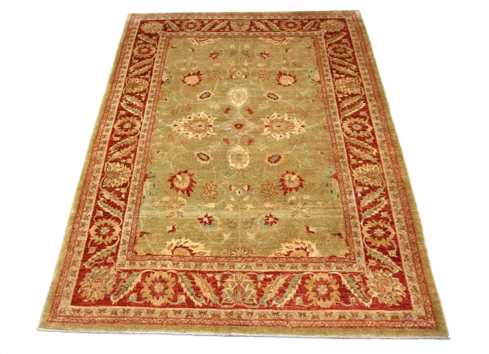 Dywan Zieglera - 277 x 200 cm - złoto
