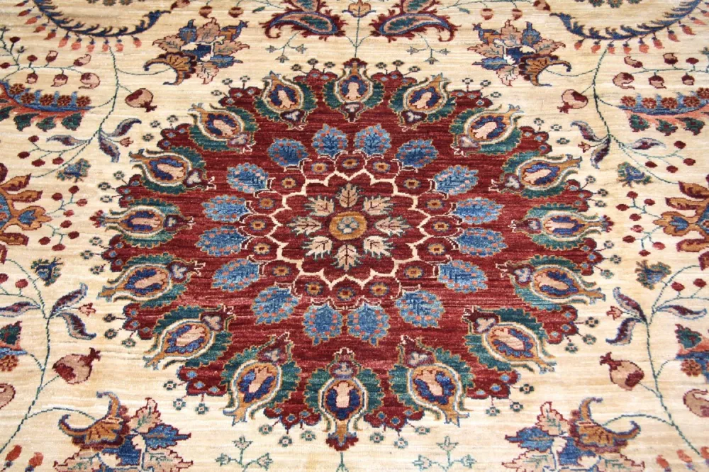 Dywan Zieglera - 299 x 250 cm - beżowy