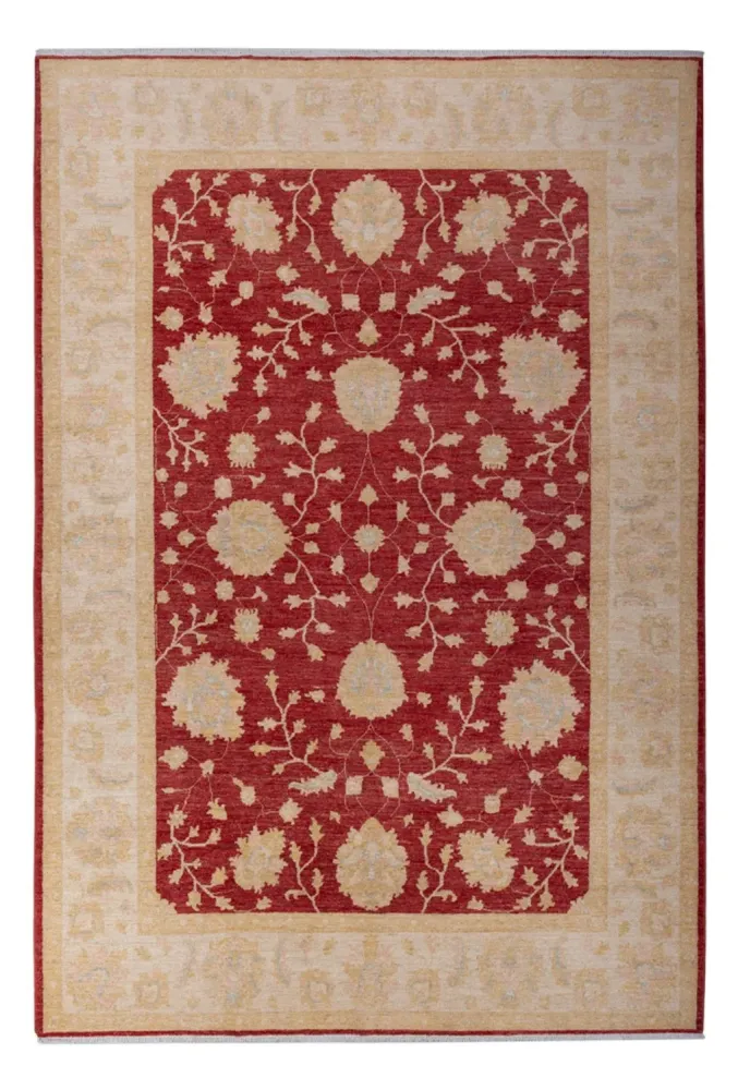 Dywan Zieglera - 300 x 205 cm - ciemna czerwień