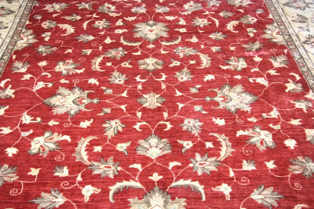 Dywan Zieglera - 375 x 281 cm - czerwony