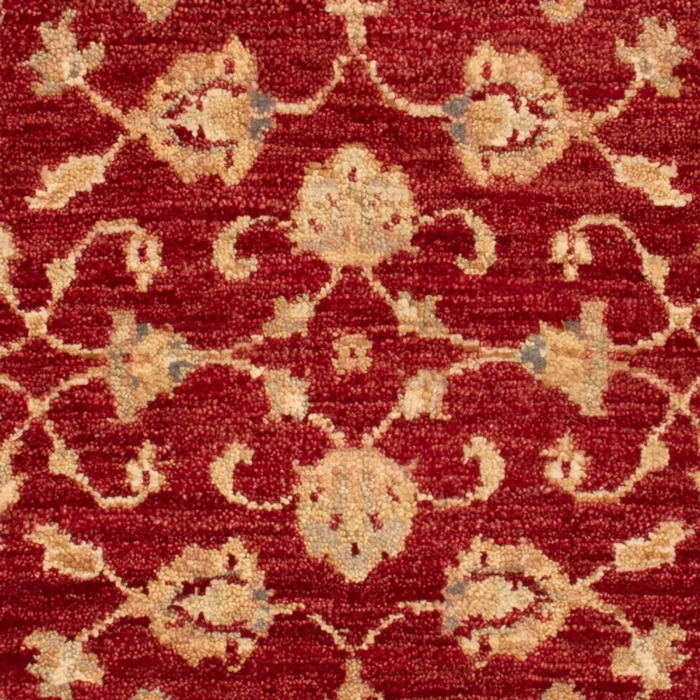 Dywan Zieglera - 90 x 60 cm - bordowa czerwień
