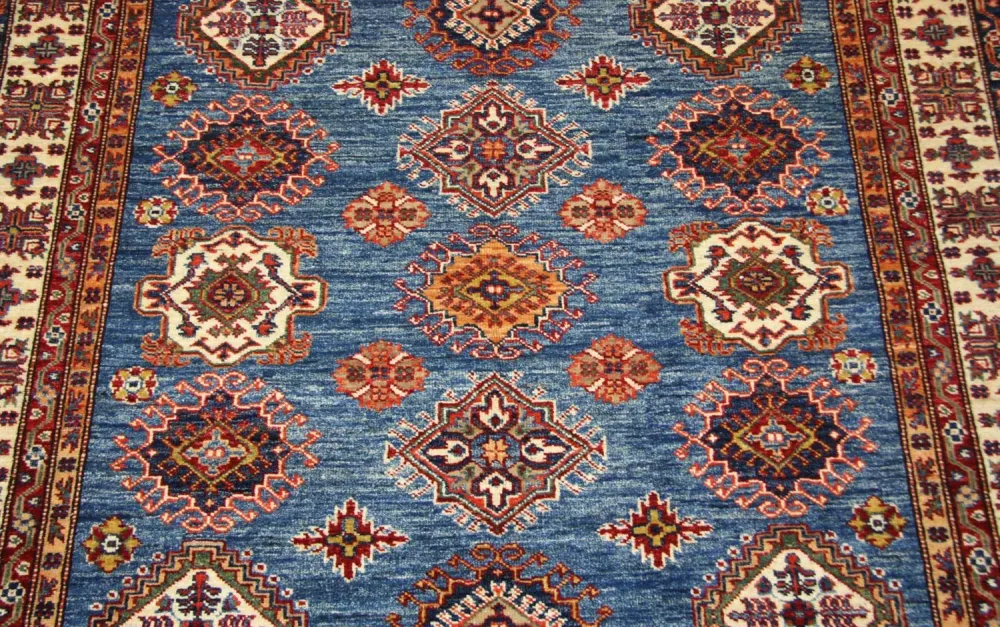 Dywan Zieglera kwadratowy - 155 x 149 cm - niebieski