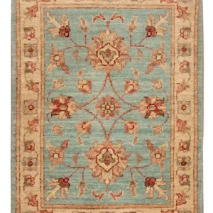 Dywan Zieglera - 71 x 53 cm - turkusowy