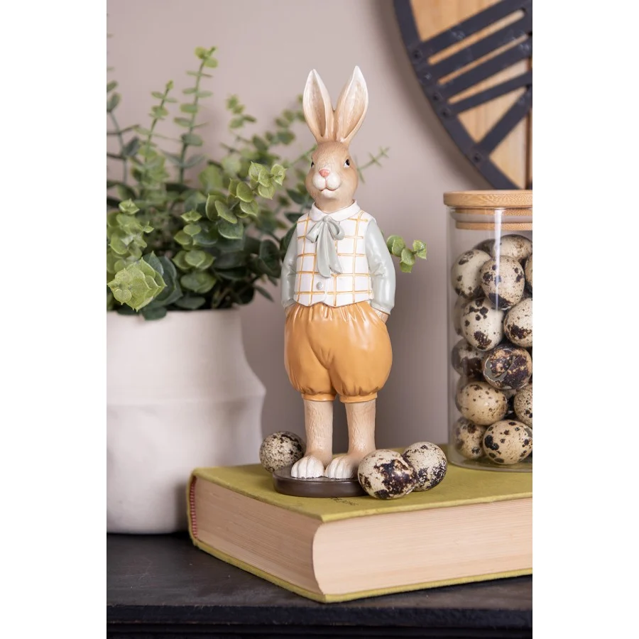 Figurka królik 23 cm wielkanoc Clayre & Eef