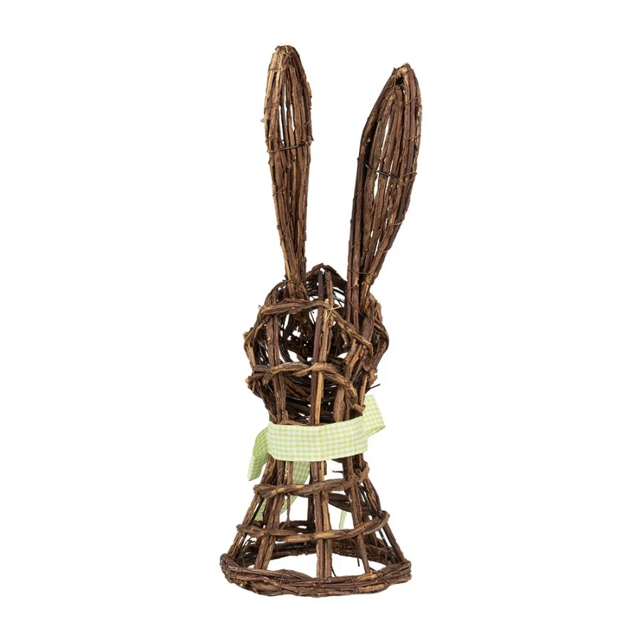 Głowa królika wiklinowa 40 cm Clayre & Eef