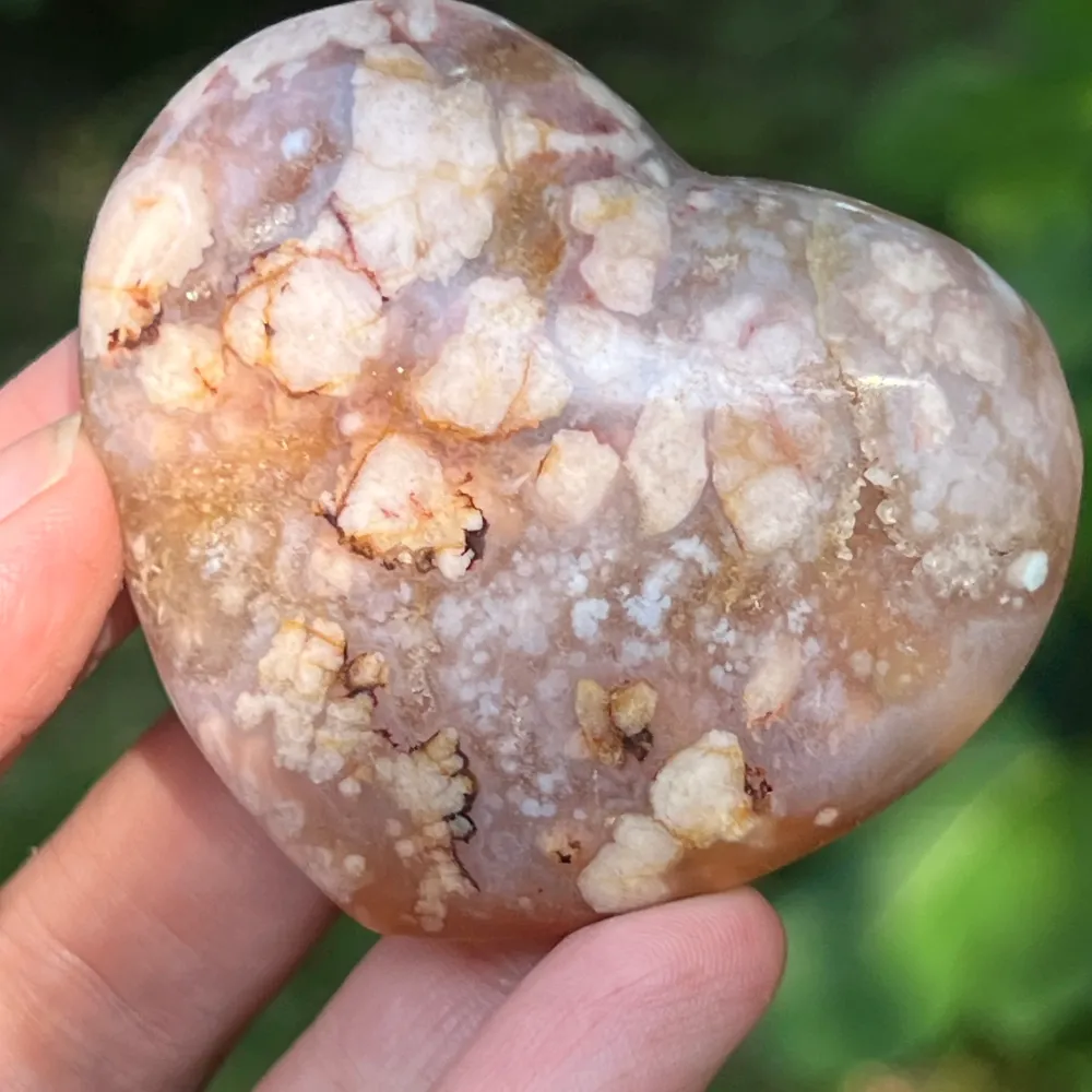 Heart Agat Coral Farme Grey M2