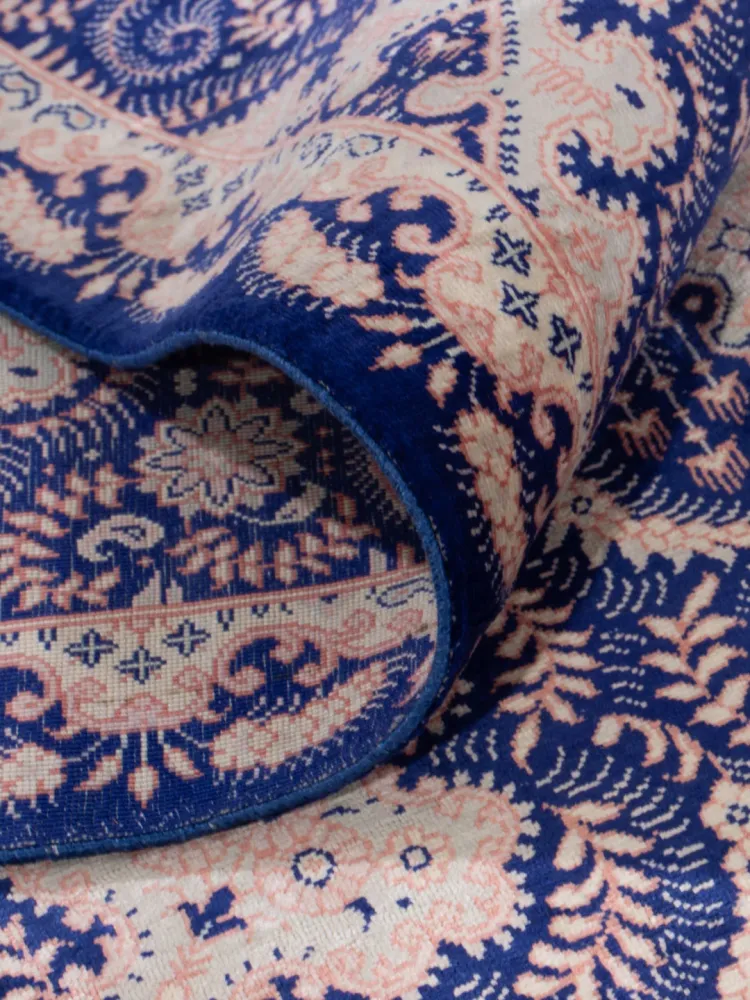 Jedwabny dywan - Ghom Silk - Premium - 150 x 96 cm - karmelowy