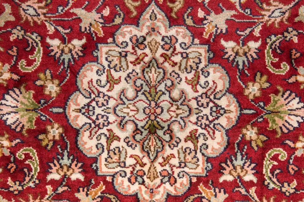 Jedwabny dywan - Kashmir Silk - 120 x 80 cm - czerwony