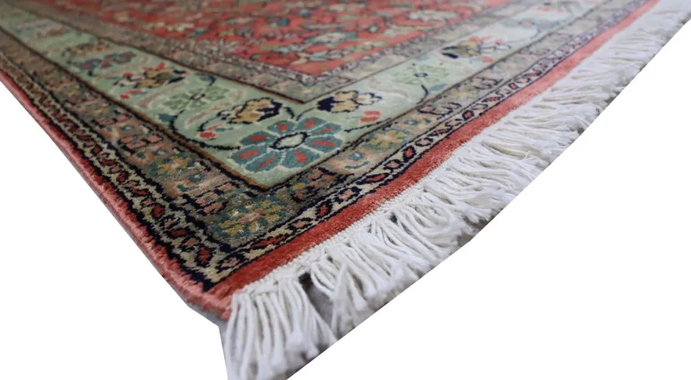 Jedwabny dywan - Kashmir Silk - 153 x 80 cm - czerwony