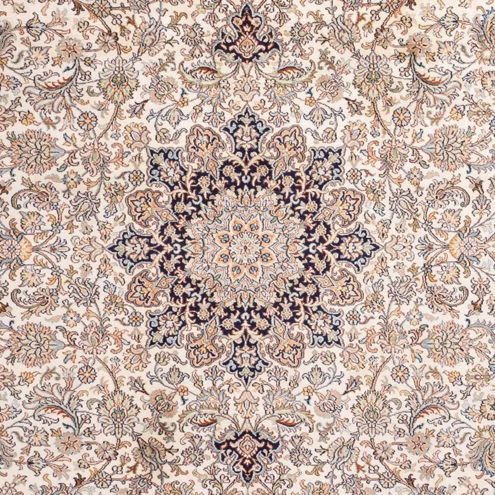 Jedwabny dywan - Kashmir Silk - 309 x 217 cm - piaskowy