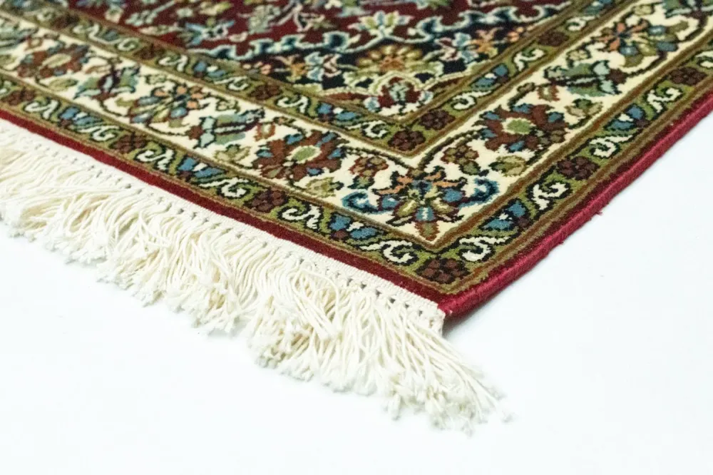 Jedwabny dywan - Kashmir Silk - 95 x 63 cm - czerwony