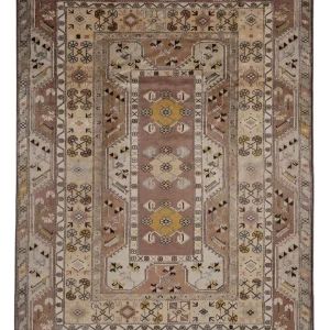 Jedwabny dywan - Kayseri - 280 x 200 cm - jasny beż