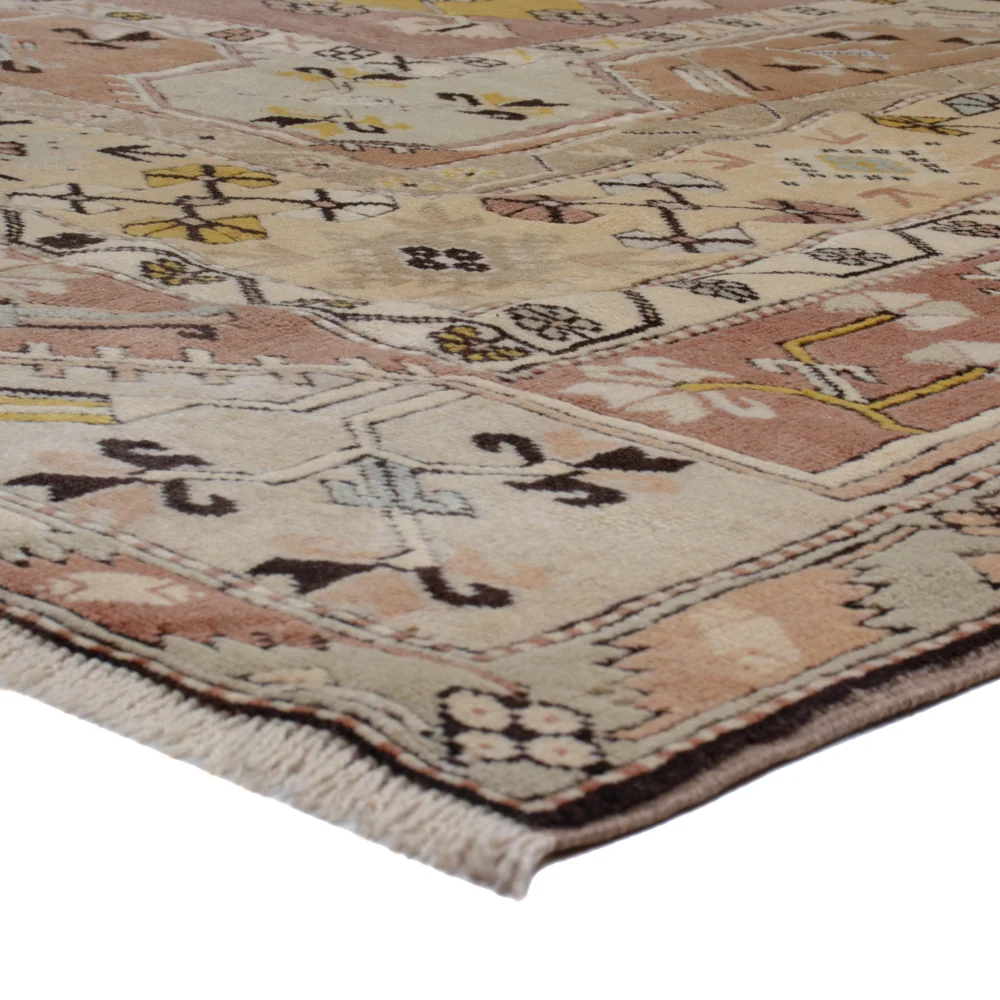 Jedwabny dywan - Kayseri - 280 x 200 cm - jasny beż