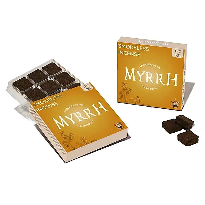 Kadzidło - myrrh w kostkach