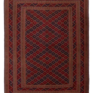 Kelim Teppich - Oriental - 265 x 212 cm - rot