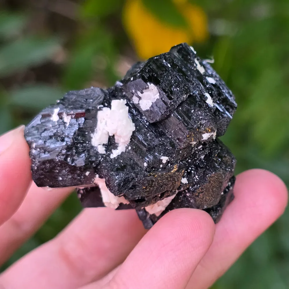 Klaster Black Tourmaline Model 7 z Erongo, Namibia