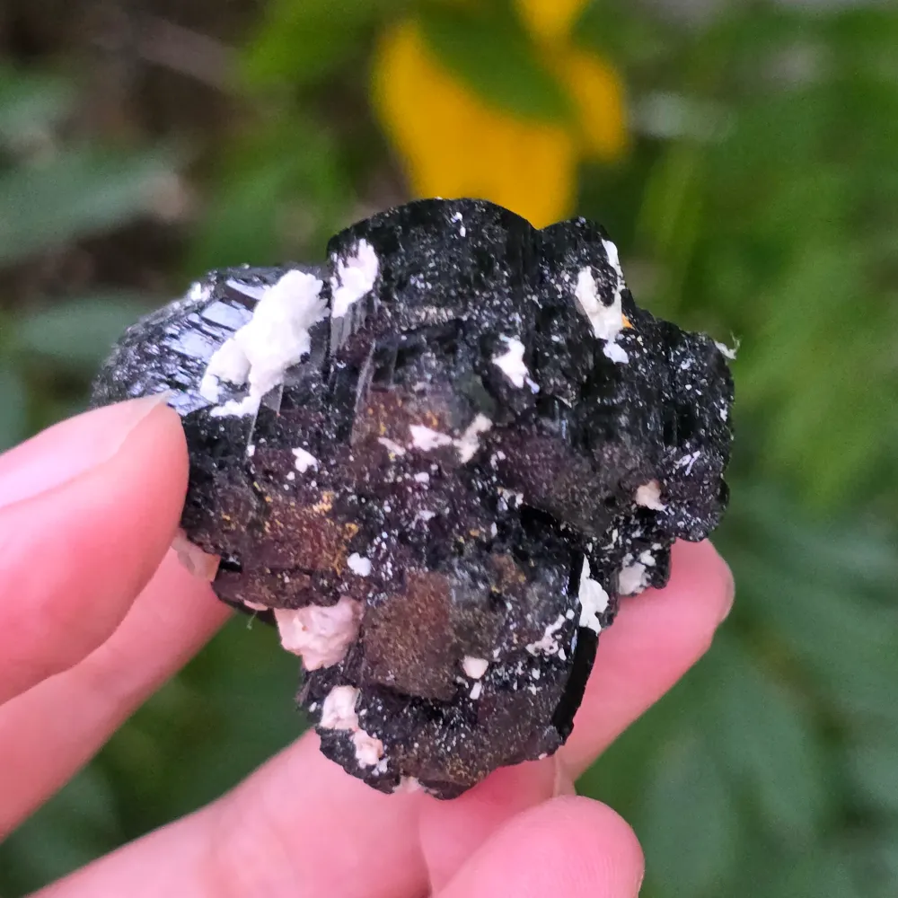 Klaster Black Tourmaline Model 7 z Erongo, Namibia
