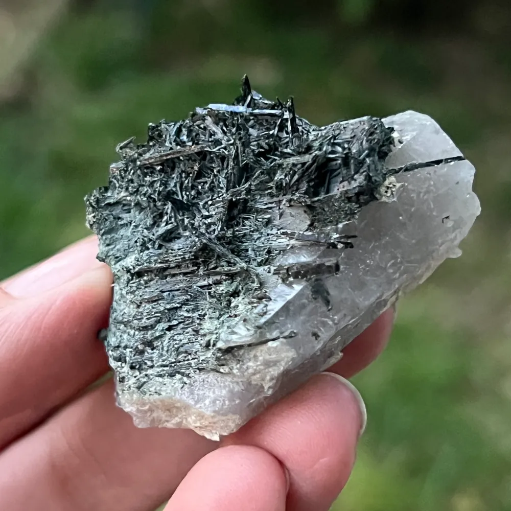 Klaster egirin mini dymny/czarny kwarc Zomba m5