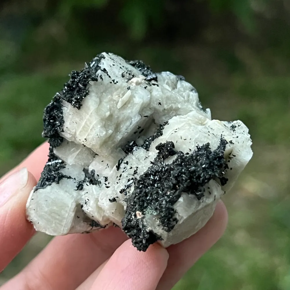 Klaster egirin mini przydymiony/czarny kwarc Zomba m13