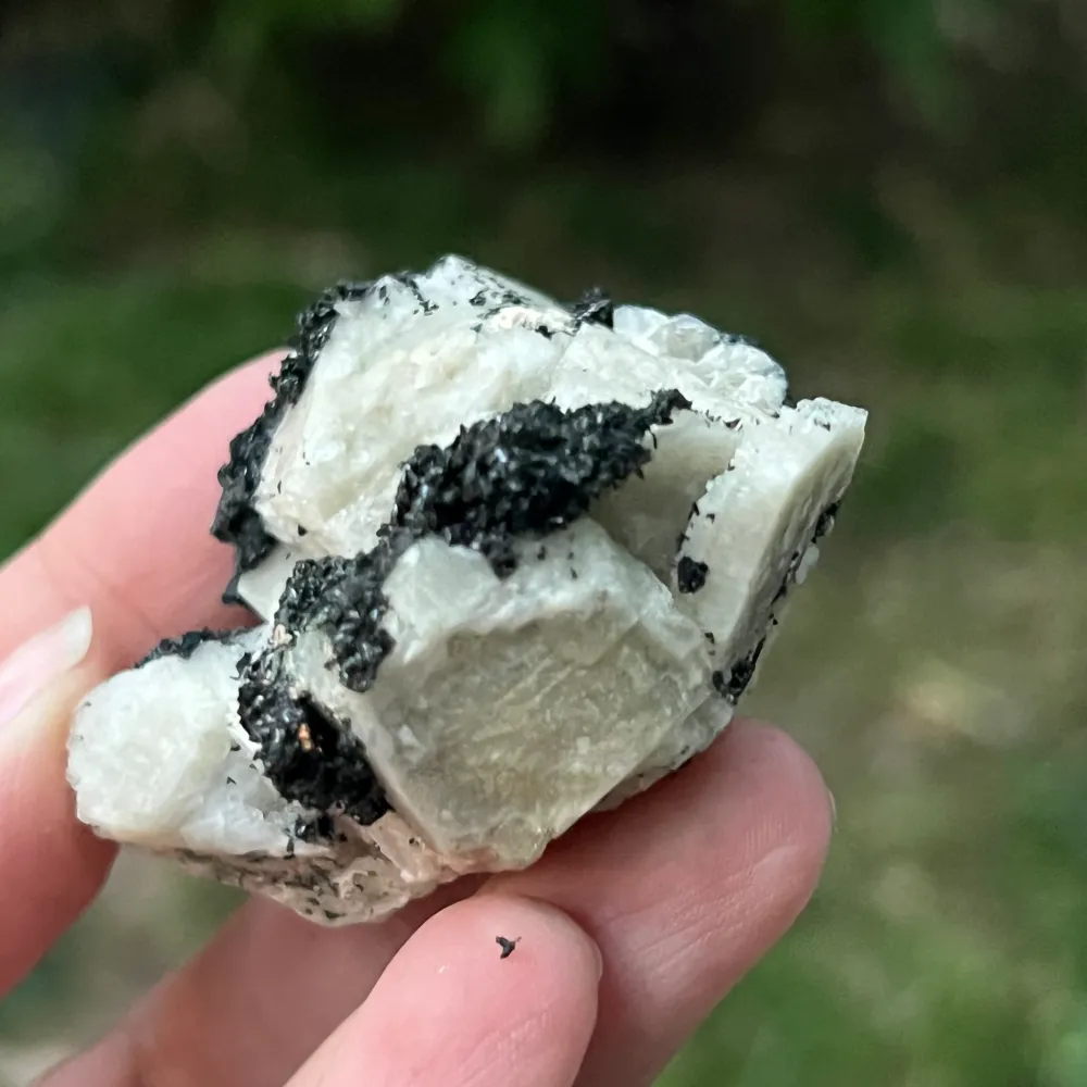 Klaster egirin mini przydymiony/czarny kwarc Zomba m13