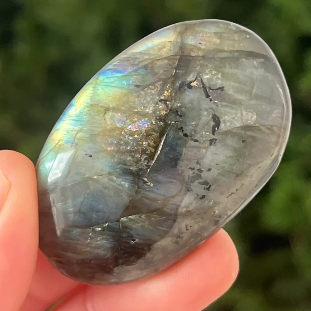 Labradorit Palm Stone z Madagaskar Model 11