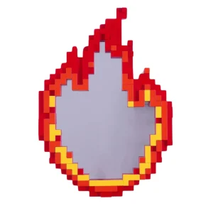 Lustro PIXEL - FLAME czerwony