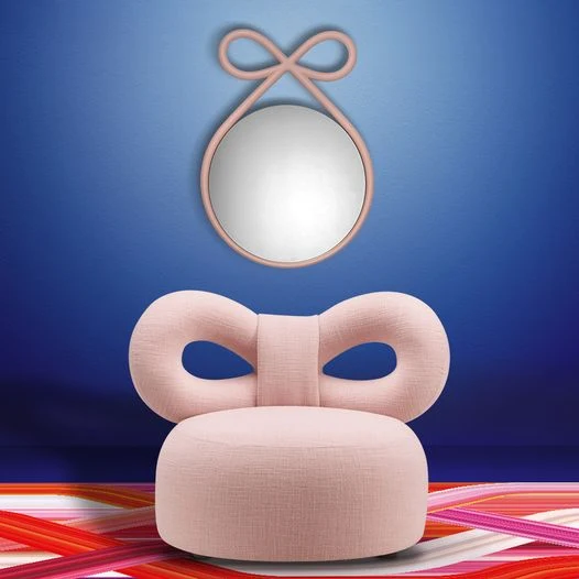 Lustro RIBBON biały