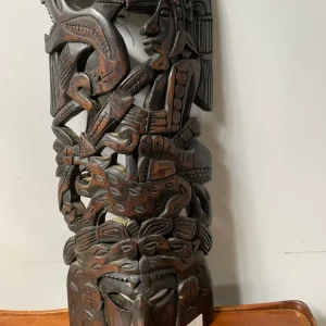 Maska aztecka z palisandru, Meksyk