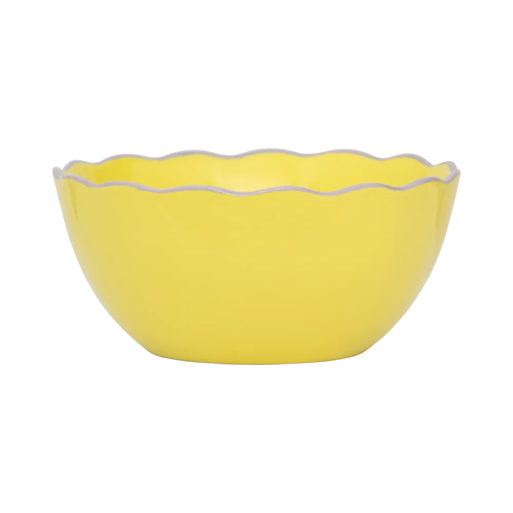 Miska ceramiczna GOOD MORNING żółty