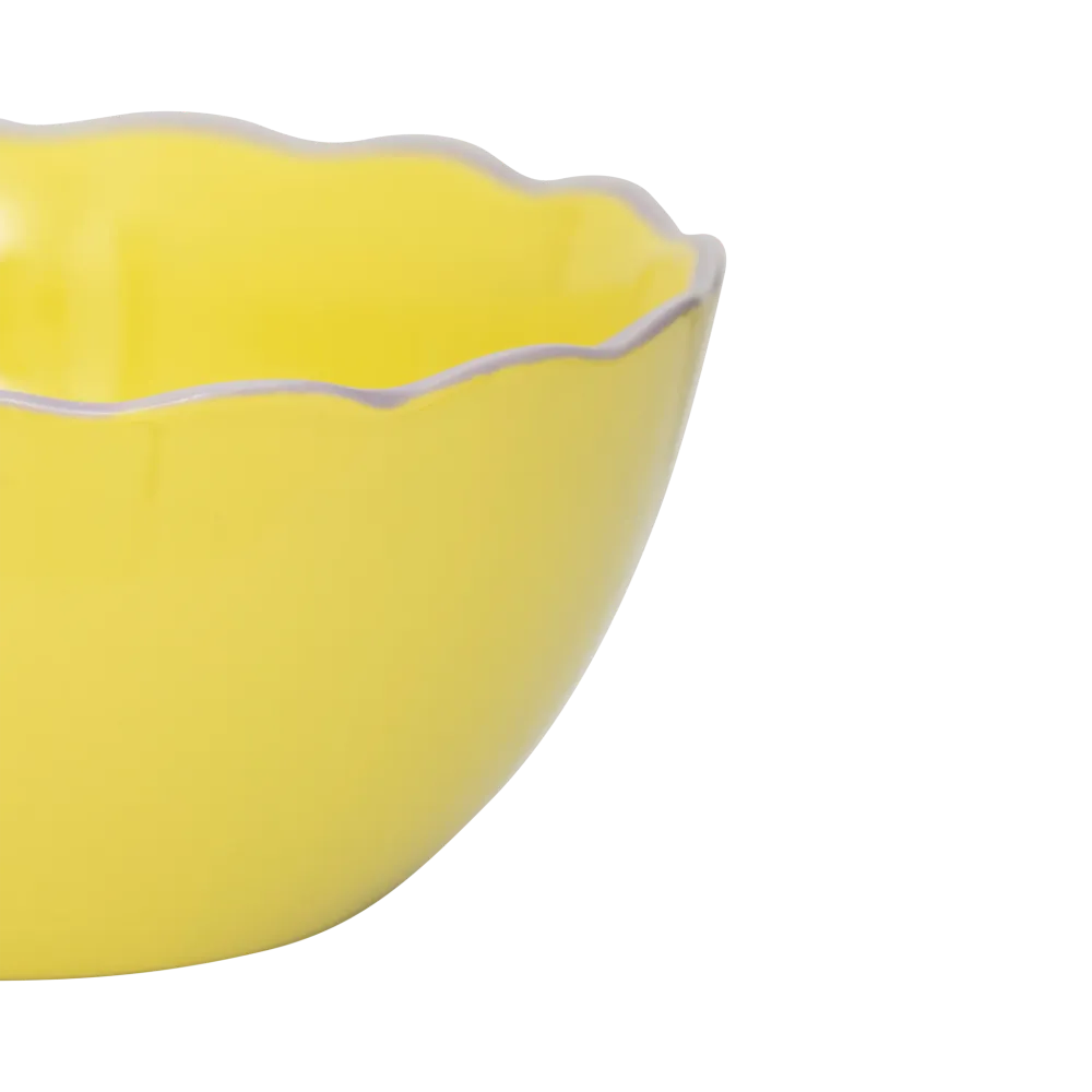Miska ceramiczna GOOD MORNING żółty