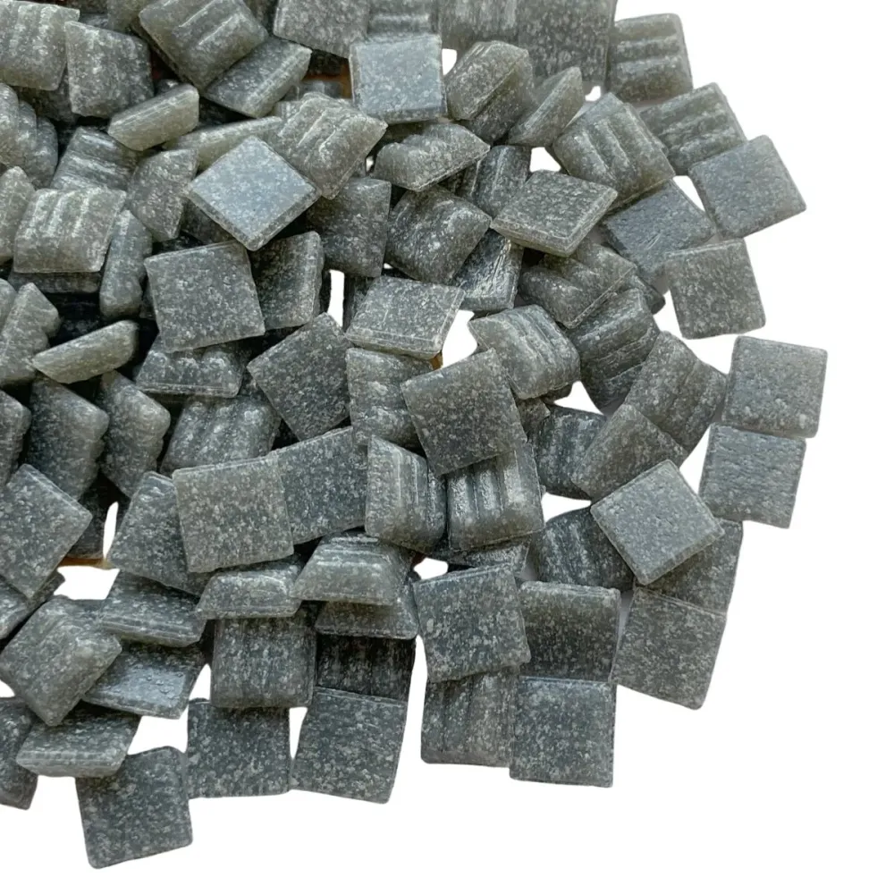 Mozaika szklana 10mm ciemnoszara