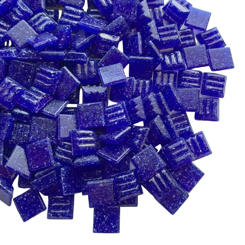 Mozaika szklana 10mm kobalt