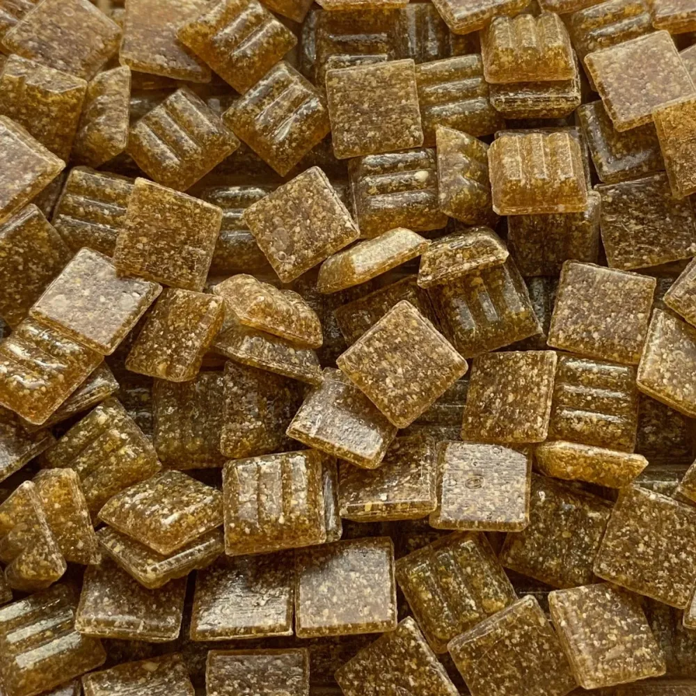 Mozaika szklana 10mm Orzech laskowy