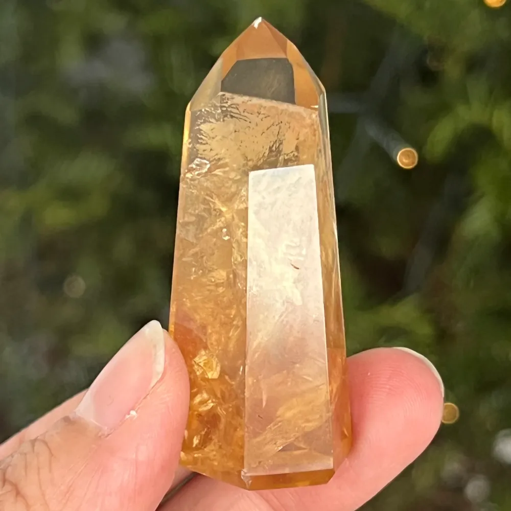 Obelisk cytryn Brazylia Extra jakość AAA | Modelka 23