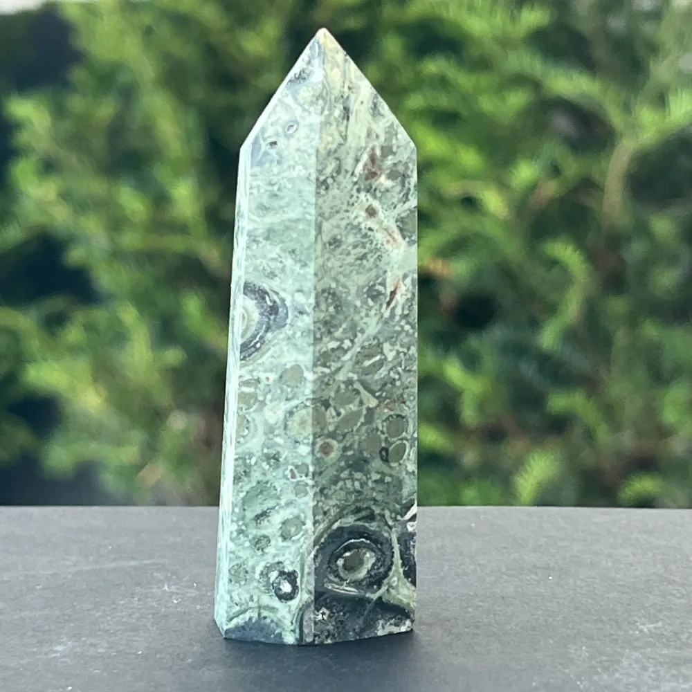 Obelisk jaspis kambaba Madagaskar model 2
