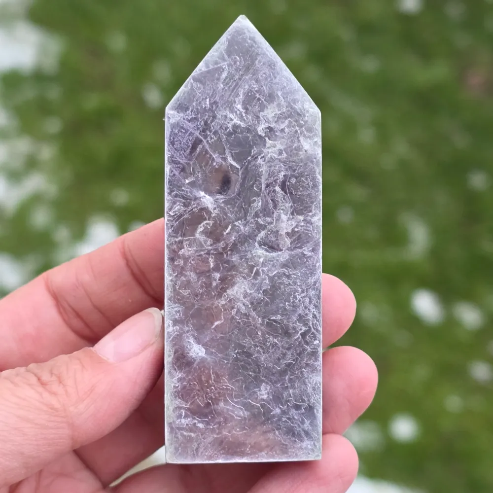 Obelisk lepidolit Shiny | Model 2