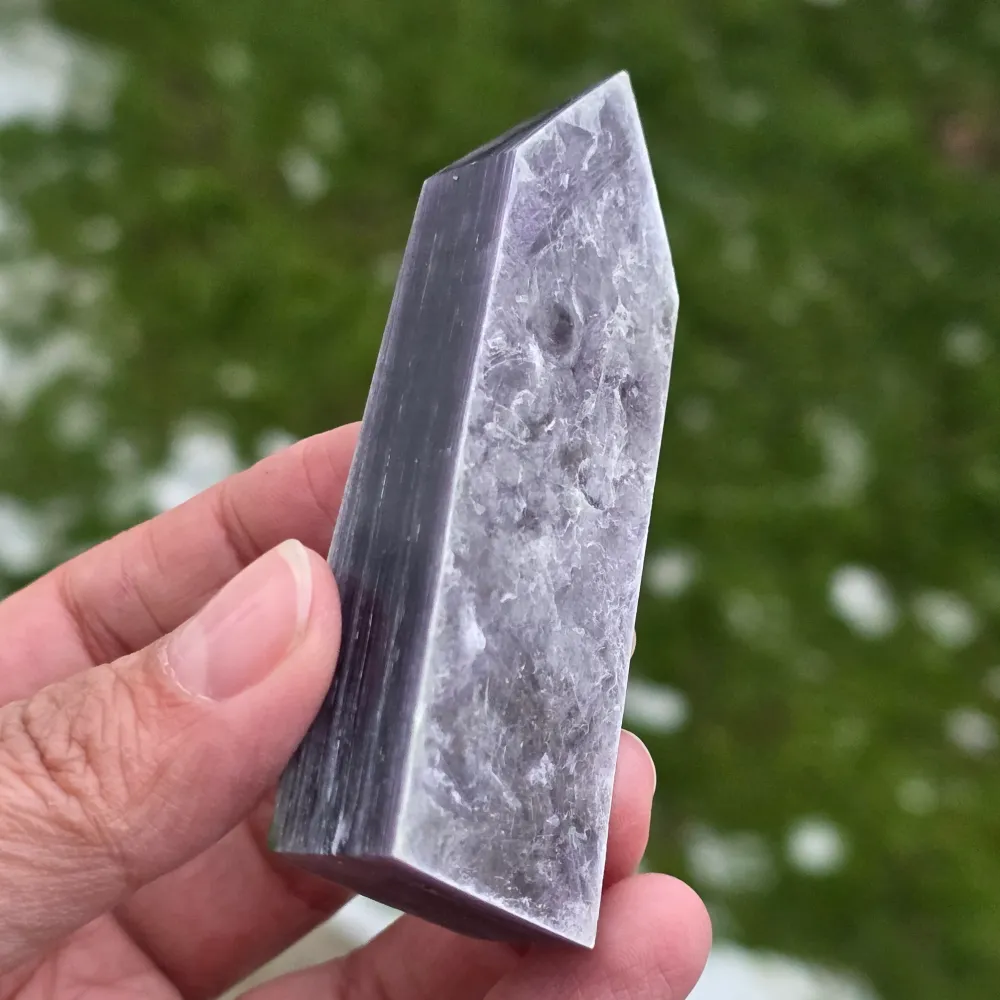 Obelisk lepidolit Shiny | Model 2
