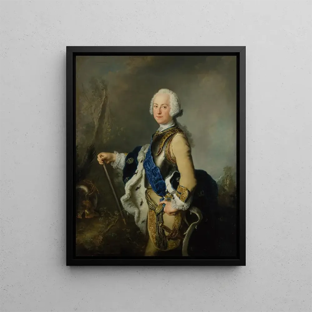 Obraz Adolphe Frédéric de Suède - Antoine Pesne | Druk artystyczny