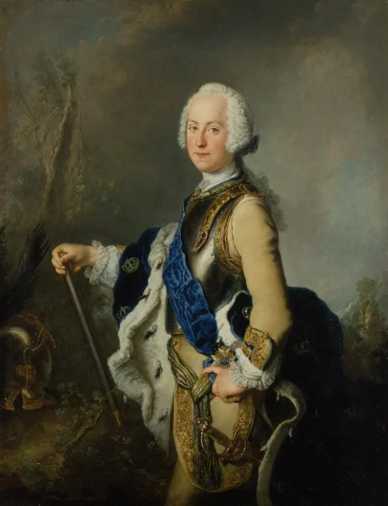 Obraz Adolphe Frédéric de Suède - Antoine Pesne | Druk artystyczny