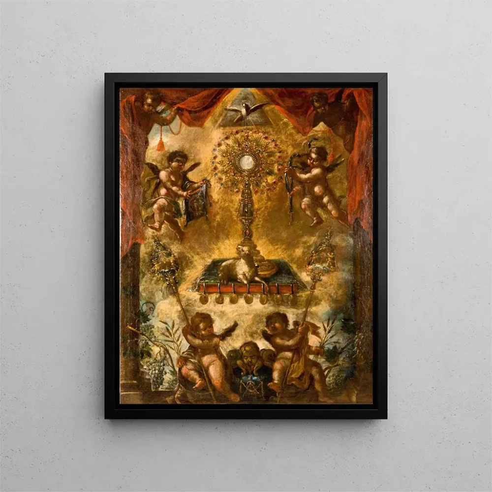 Obraz Alegoria Eucharystii - Anonimowy | Druk artystyczny
