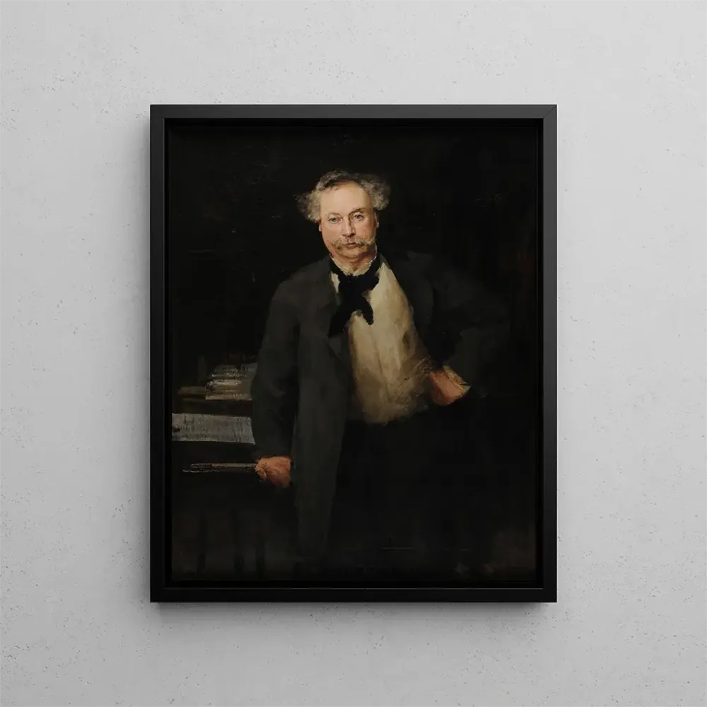 Obraz Alexandre Dumas fils - Alfred Philippe Roll | Druk artystyczny