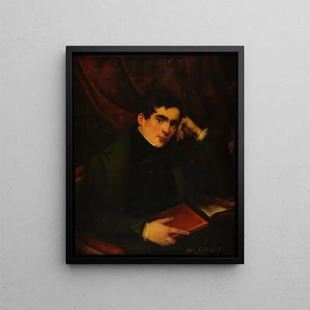 Obraz Alphonse de Lamartine - Alexandre Couder | Druk artystyczny