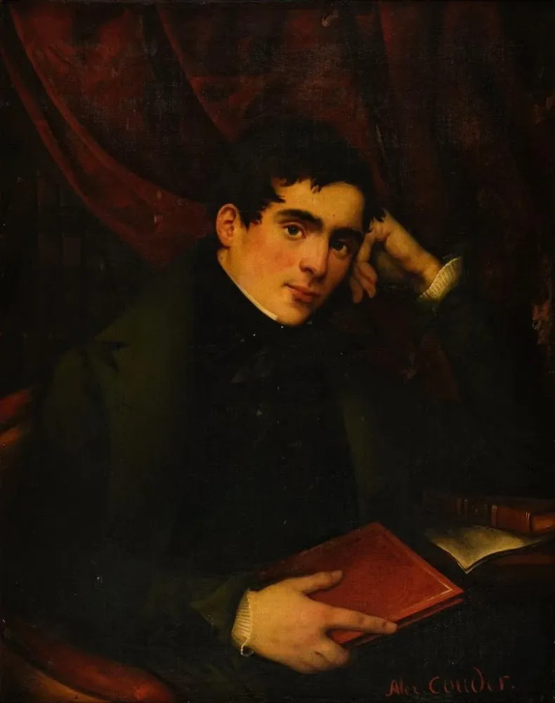 Obraz Alphonse de Lamartine - Alexandre Couder | Druk artystyczny