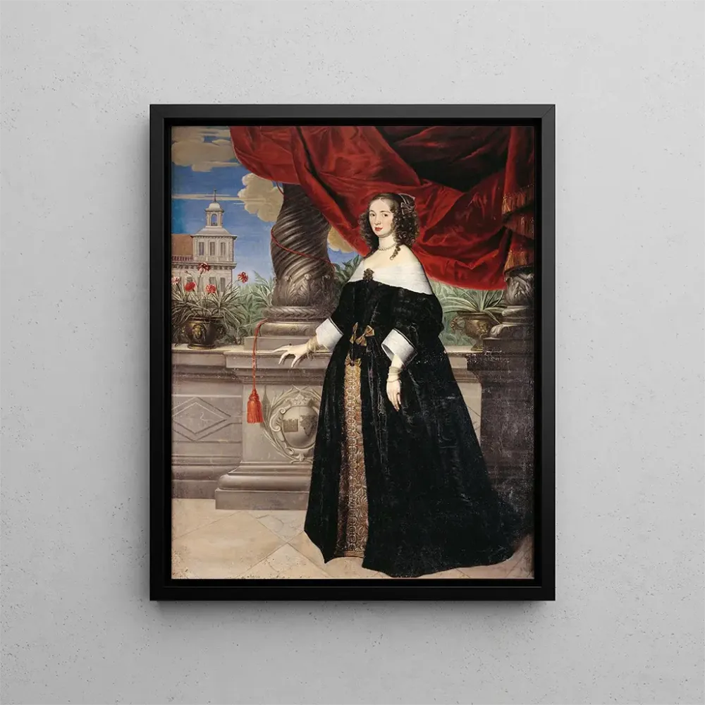 Obraz Anna Margareta von Haugwitz - Anselm van Hulle | Druk artystyczny