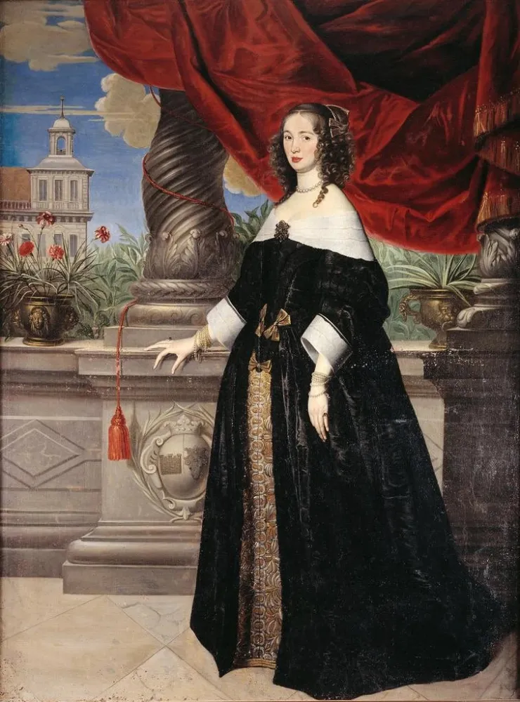 Obraz Anna Margareta von Haugwitz - Anselm van Hulle | Druk artystyczny