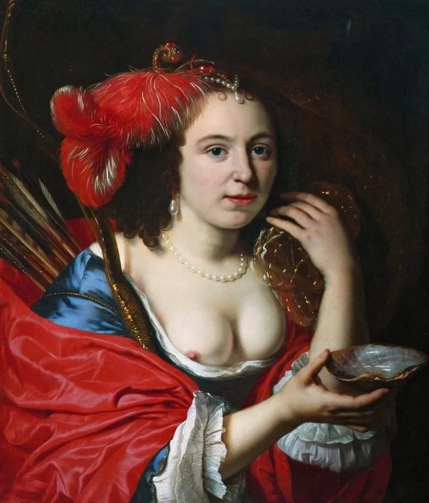 Obraz Anna Du Pire As Granida - Bartholomeus van der Helst | Druk artystyczny