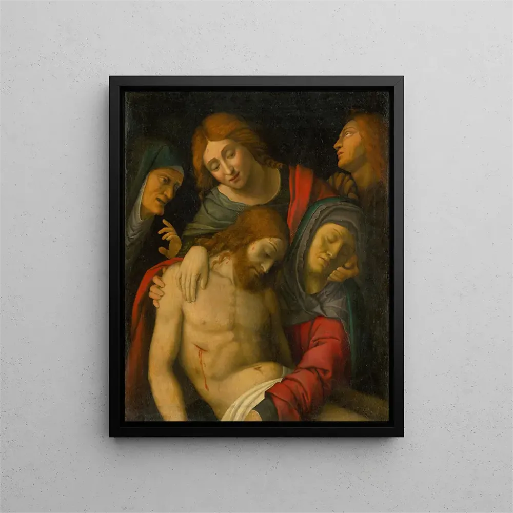 Obraz Żłoba Chrystusa - Po Giovanni Francesco Caroto | Druk artystyczny