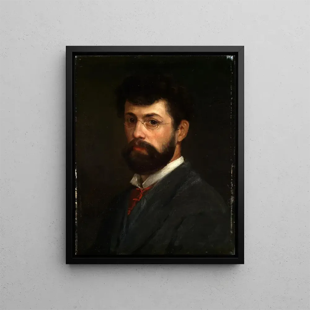 Obraz Autoportret - Albert Lang | Druk artystyczny