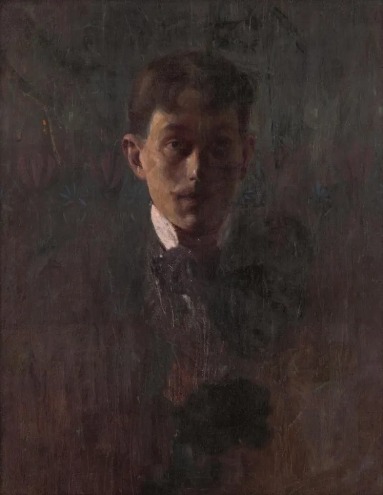 Obraz Autoportret - Alexander Kubnyi | Druk artystyczny