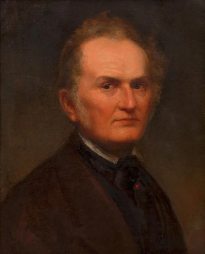 Obraz Autoportret Aloisa von Anreitera - Alois von Anreiter | Druk artystyczny